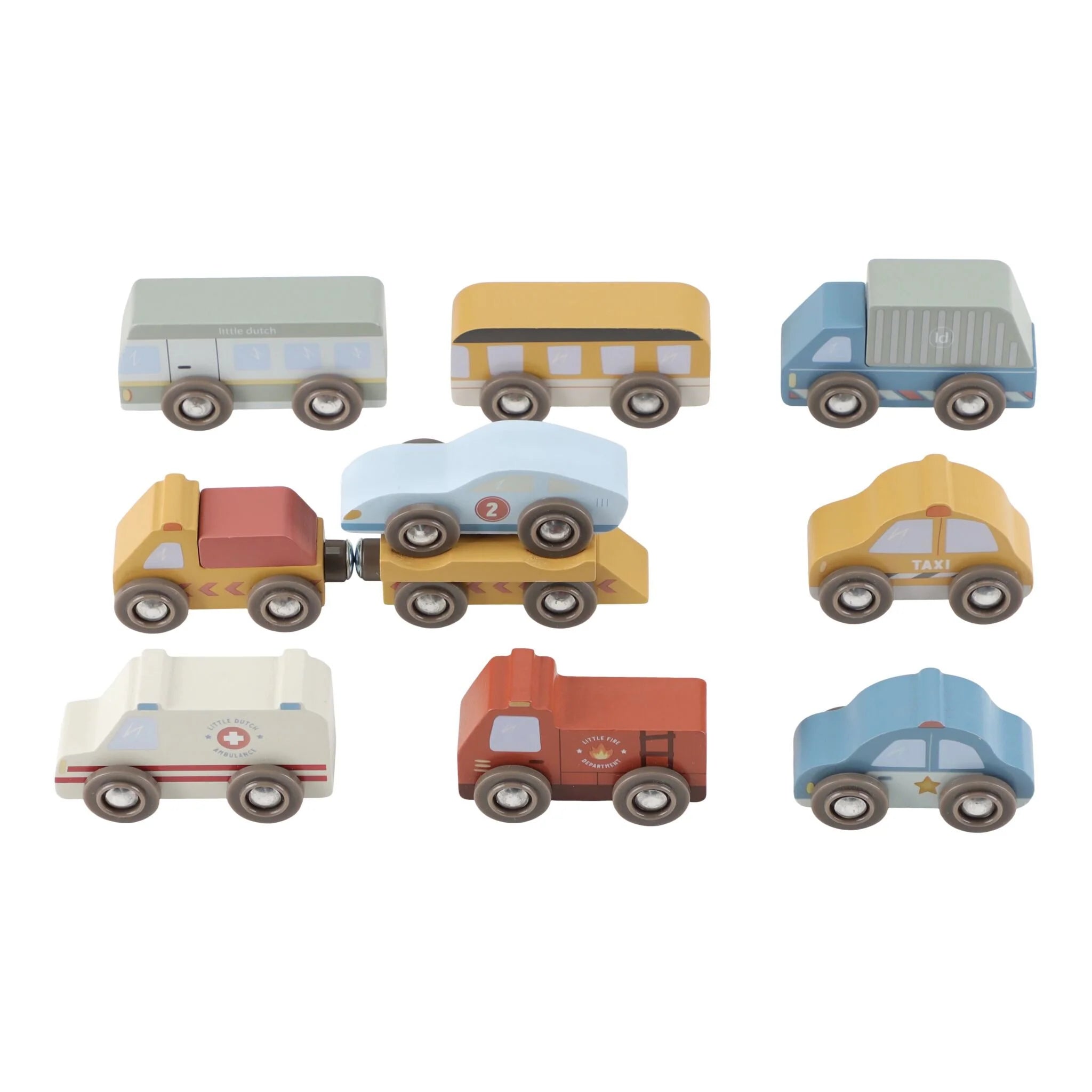 Wooden Vehicle Set