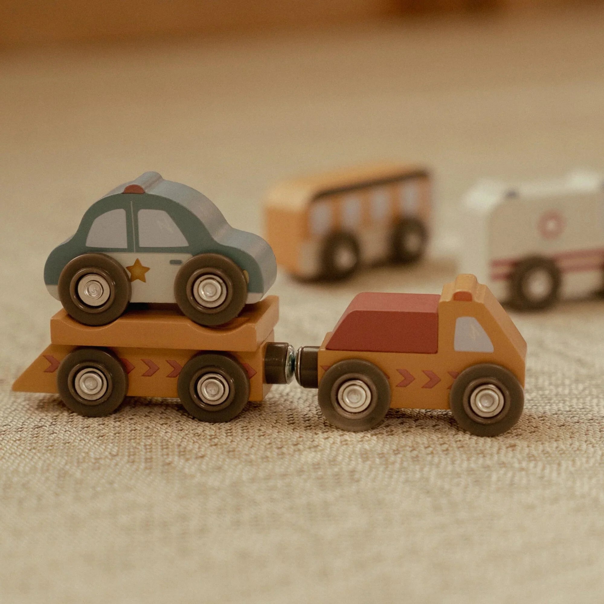 Wooden Vehicle Set