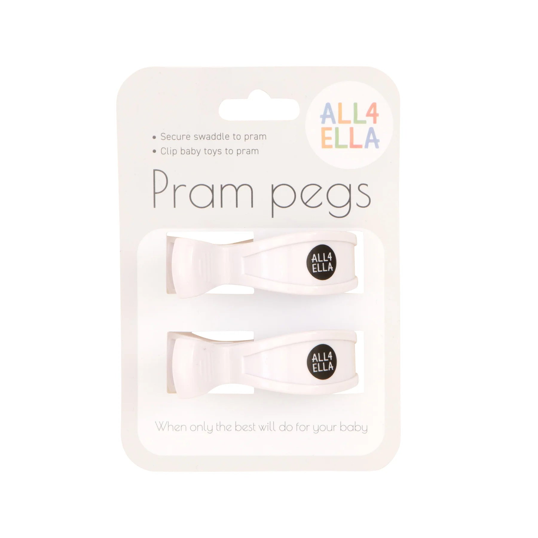 Pram Pegs - 2pk