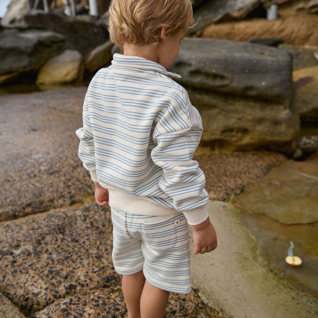 Nature Baby - Camper Sweatshirt - Stripe Trio