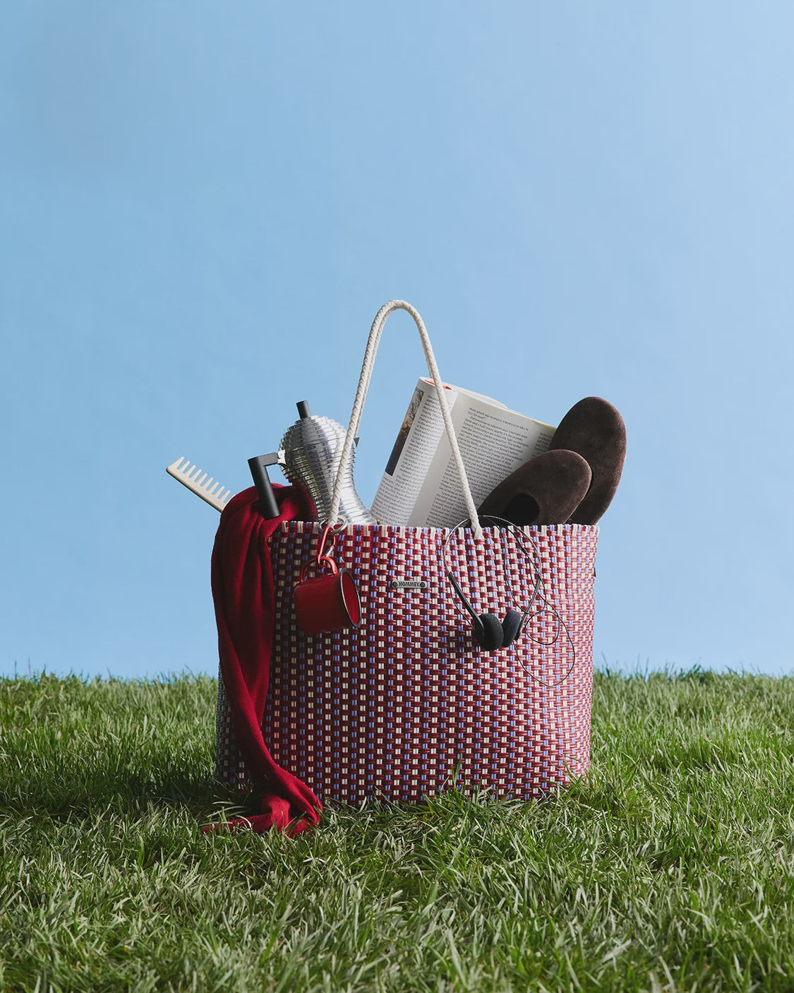 Hommey - Insulated Tote Bag - Berry