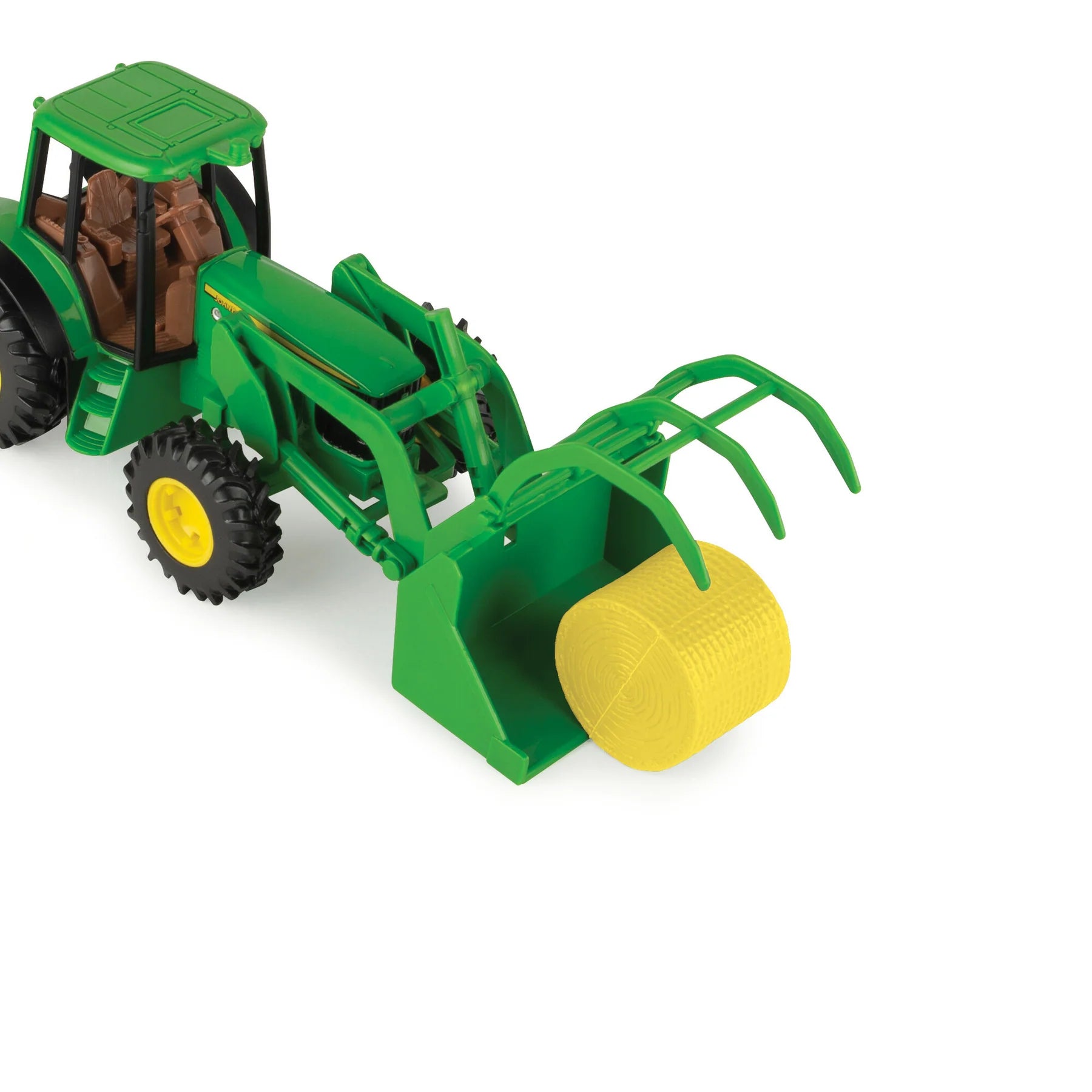 John Deere - 1:32 Tractor + Hay Set