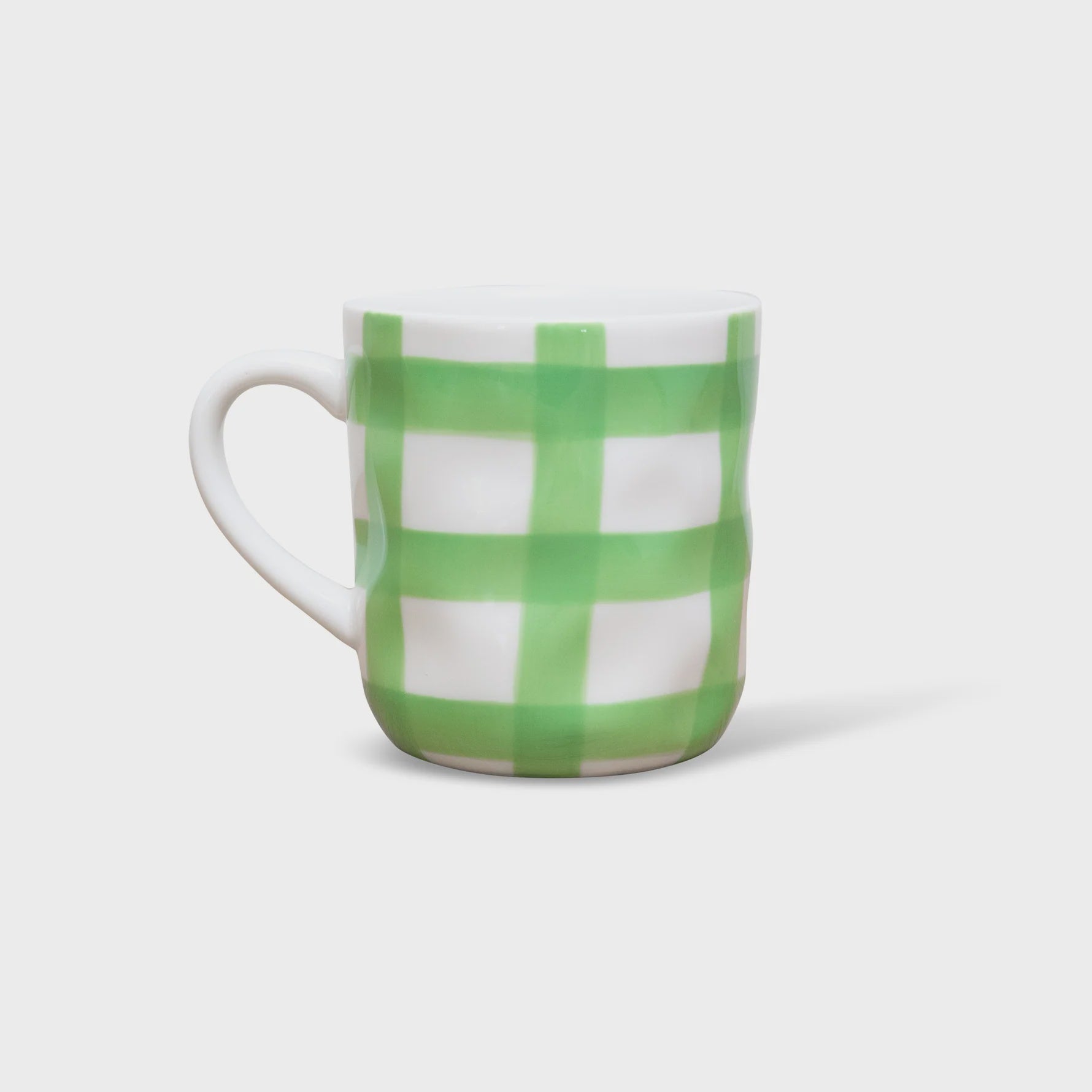Mug - Mint Green Gingham