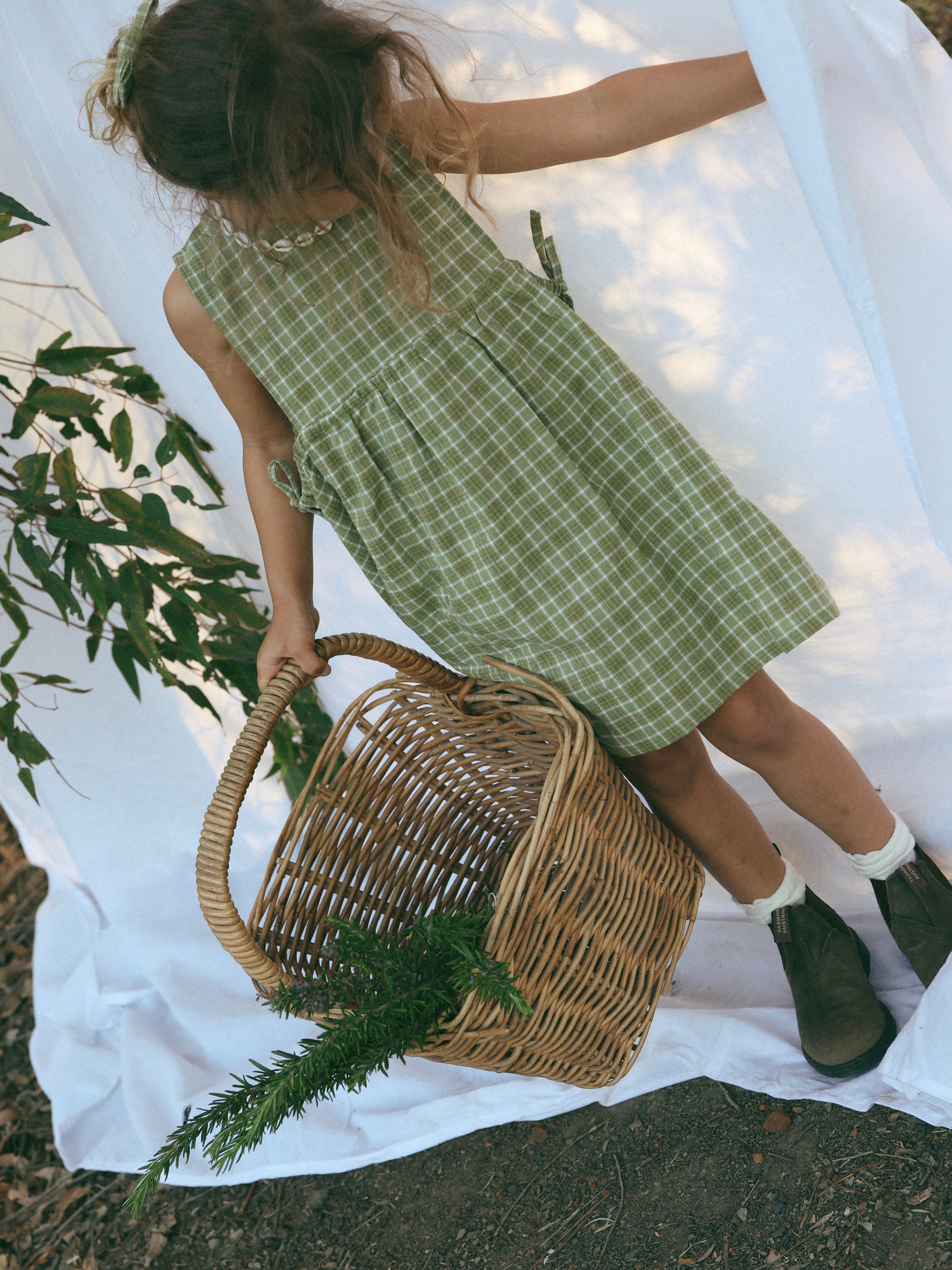 Ziggy Lou - Sofia Dress - Thyme