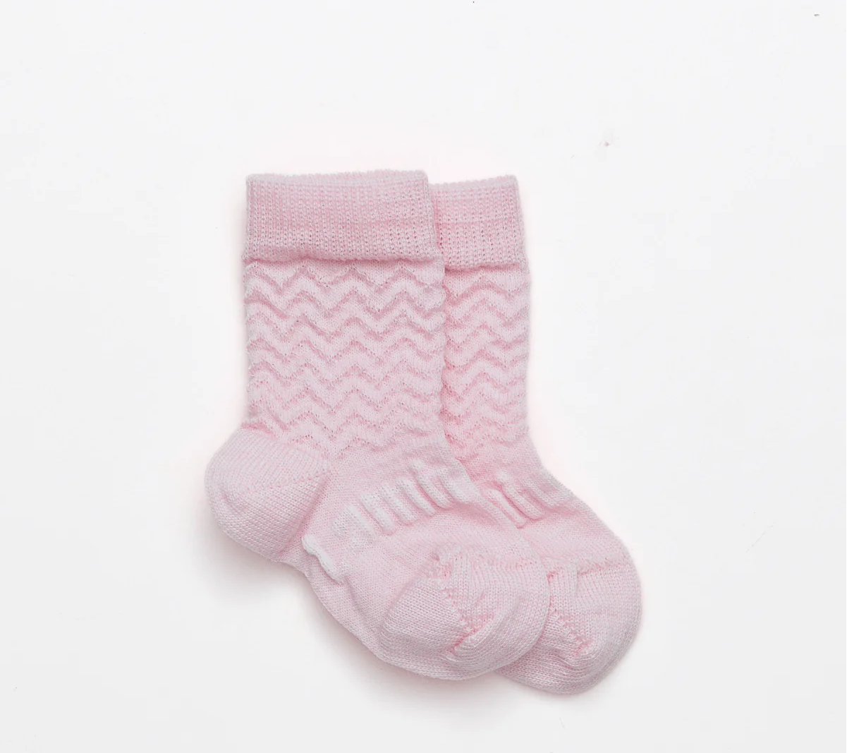 Lamington - Merino Crew Socks - Petal