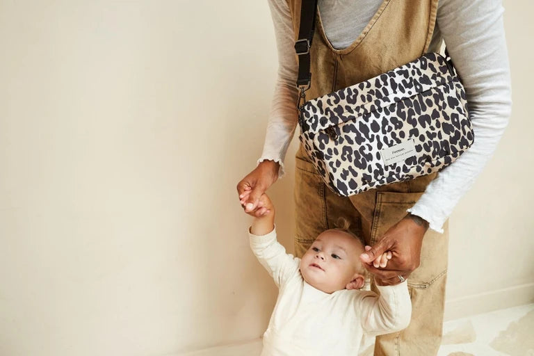 Finnson - FREYA Eco Oversized Stroller Organiser - Leopard