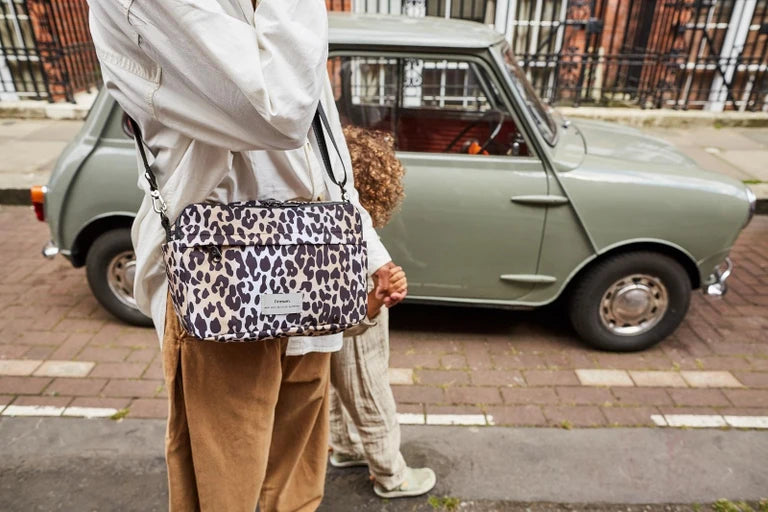 Finnson - FREYA Eco Oversized Stroller Organiser - Leopard