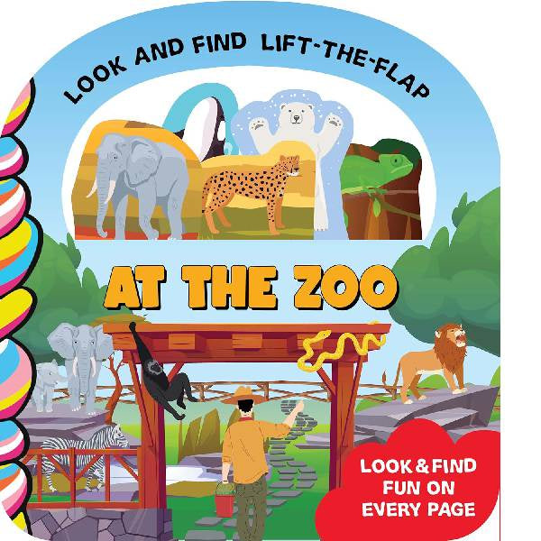 Look and Find Lift-the-Flap At the Zoo