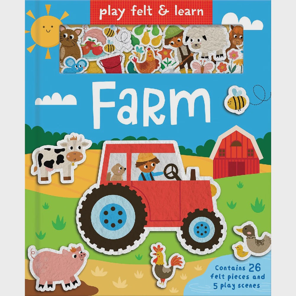 Play Felt and Learn Farm Activity Board Book