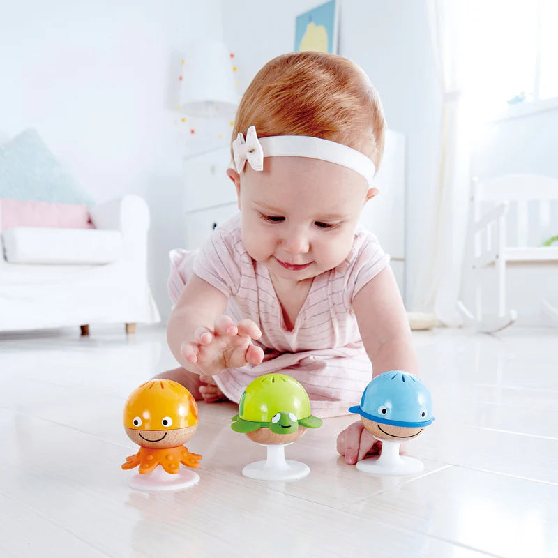 Hape - Stay Put Rattle Set