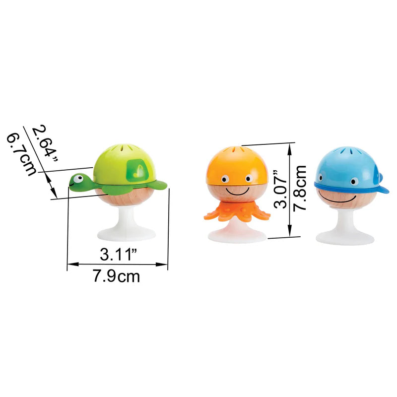 Hape - Stay Put Rattle Set