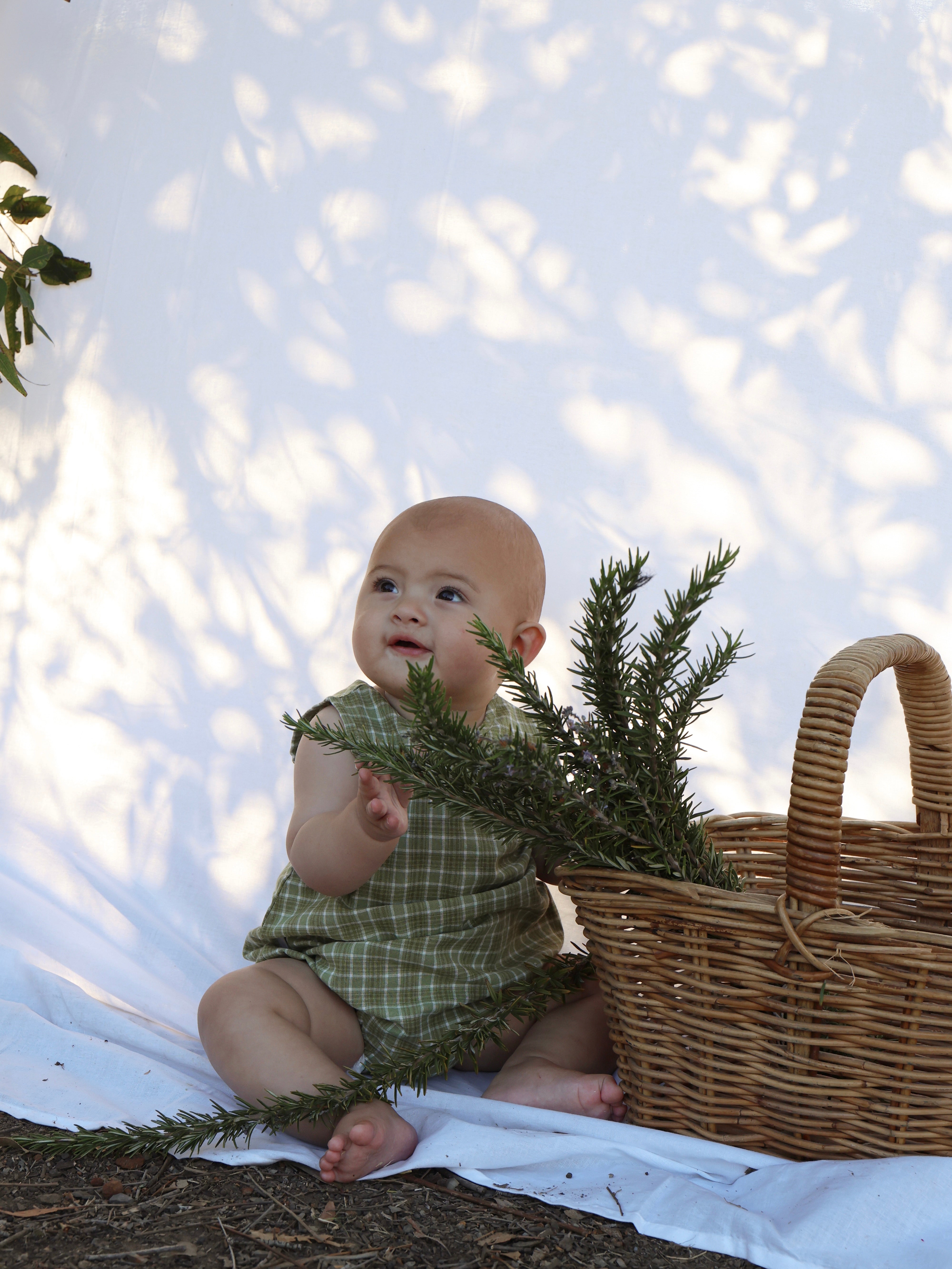 Ziggy Lou - Bobbie Romper - Thyme