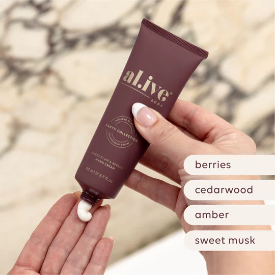 Al.ive - Hand Cream Cracker - Sweet Plum + Berries