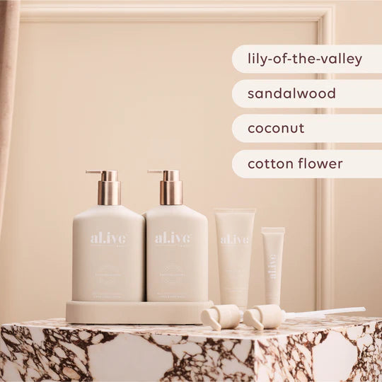 Al.ive - The Icon Set - Sea Cotton + Coconut