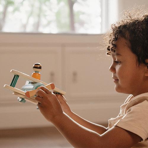 Wooden Toy Airplane