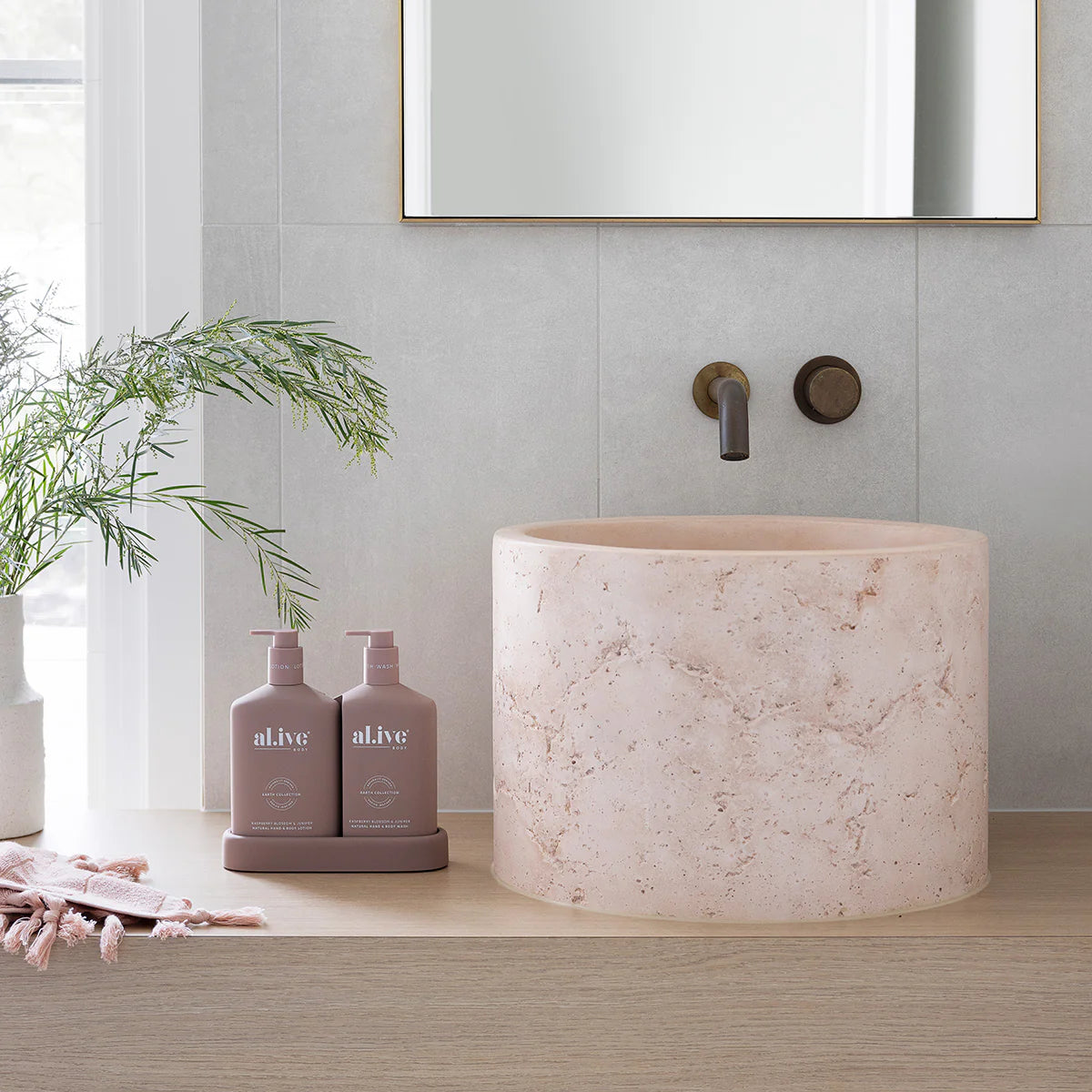 Al.ive - Wash + Lotion Duo - Raspberry Blossom + Juniper Duo