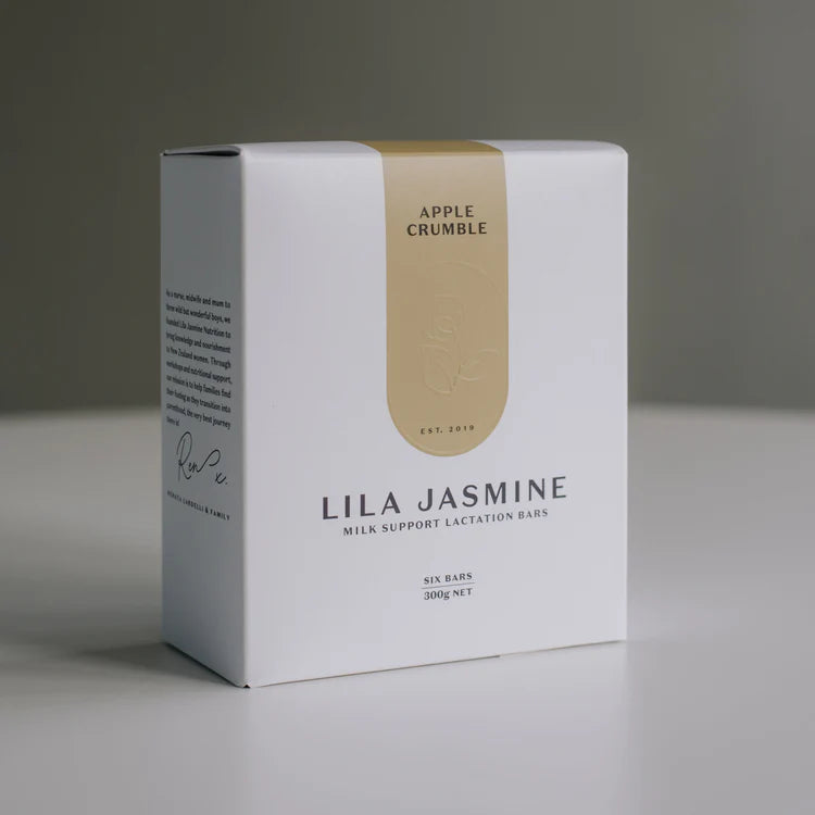 Lila Jasmine - Lactation Bars - Apple Crumble