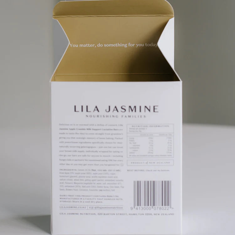 Lila Jasmine - Lactation Bars - Apple Crumble