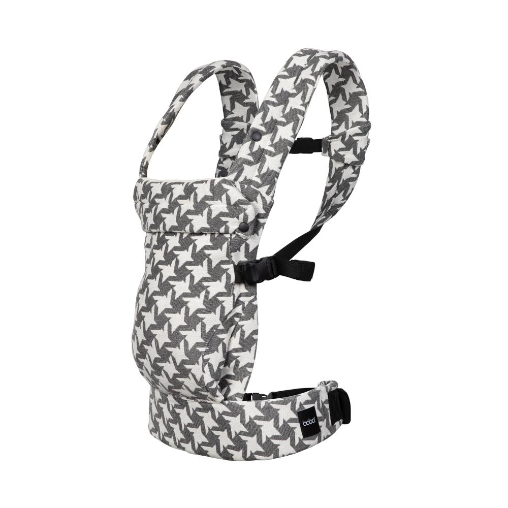 Boba Auri Baby Carrier - Grey Houndstooth