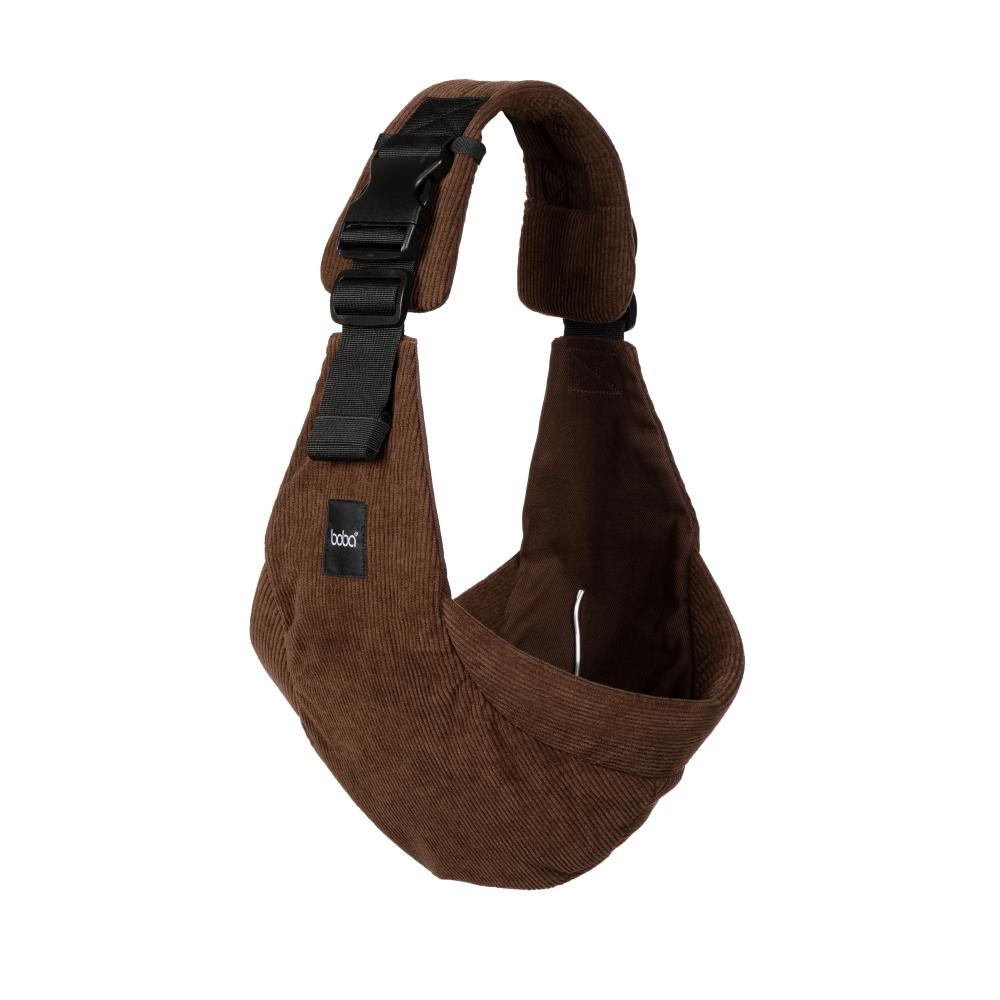 Boba Buddy Toddler Hip Carrier - Brown Cord