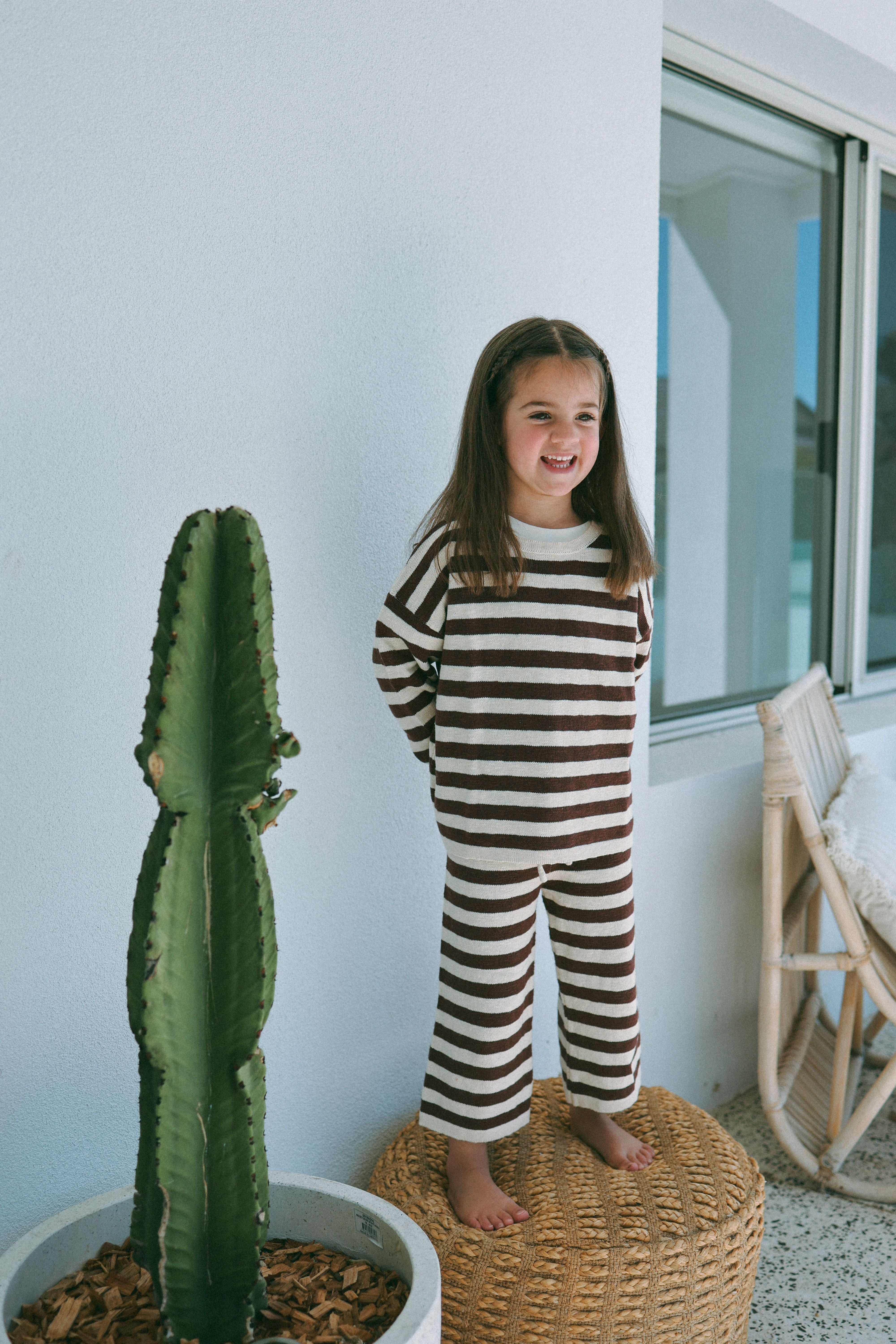 Slowly Label - Nordic Stripe Long Sleeve