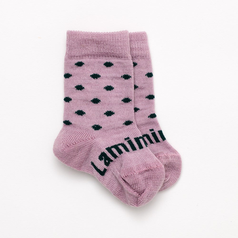 Lamington - Merino Crew Socks - Thistle