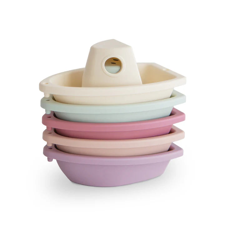 Mushie - Bath Boats Play Set