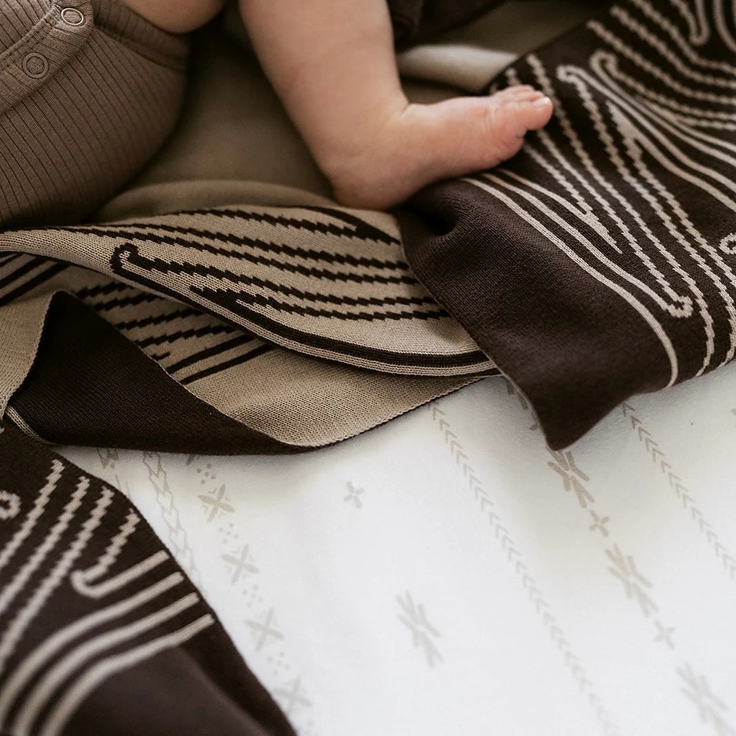 Bo & Ko - Rerenga Pēpi Blanket - Parauri