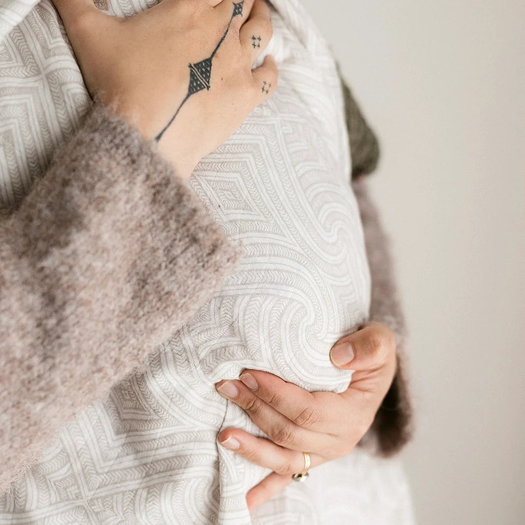 BO & KO - Piko Pakati Pēpi Wrap | Grey