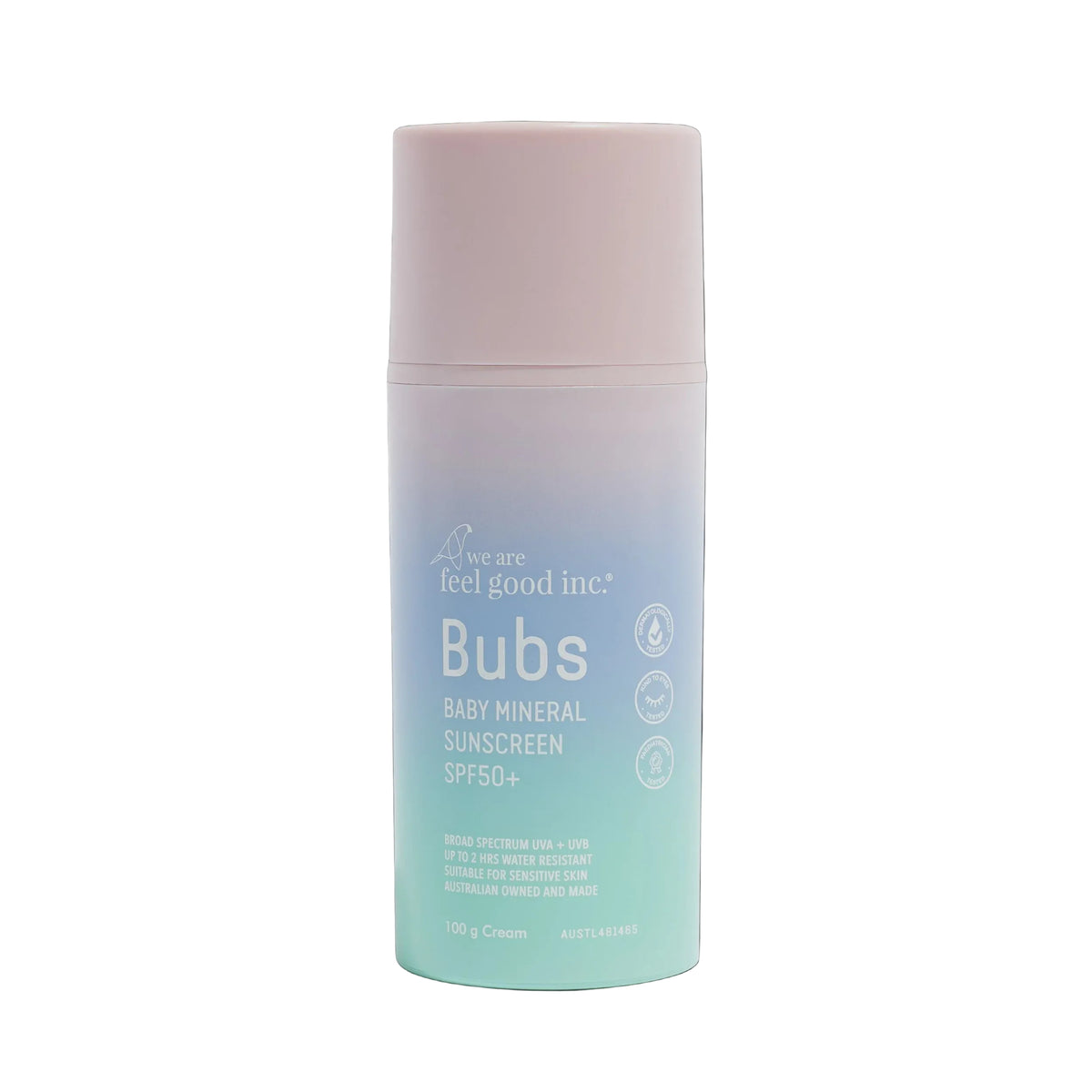 We Are Feel Good - Bubs Baby Mineral Sunscreen SPF50+ 100g