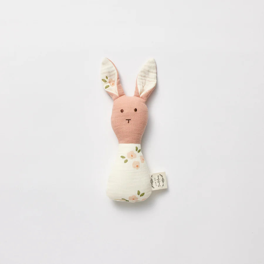 Bunny Rattle Muslin