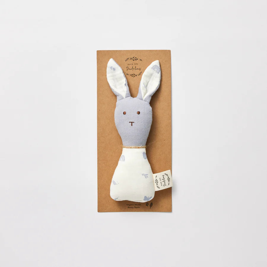 Bunny Rattle Muslin