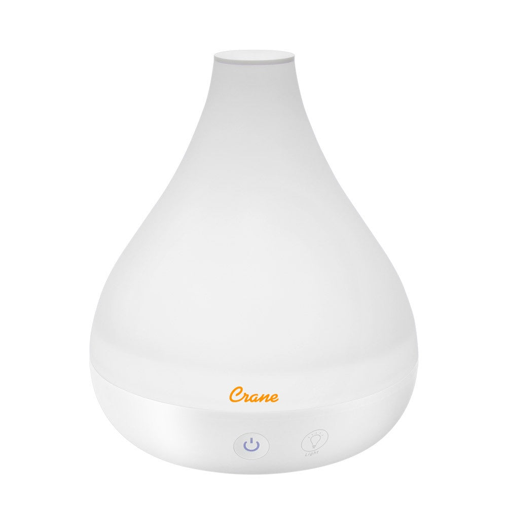 Crane - Cool Mist Humidifier + Aroma Diffuser - White