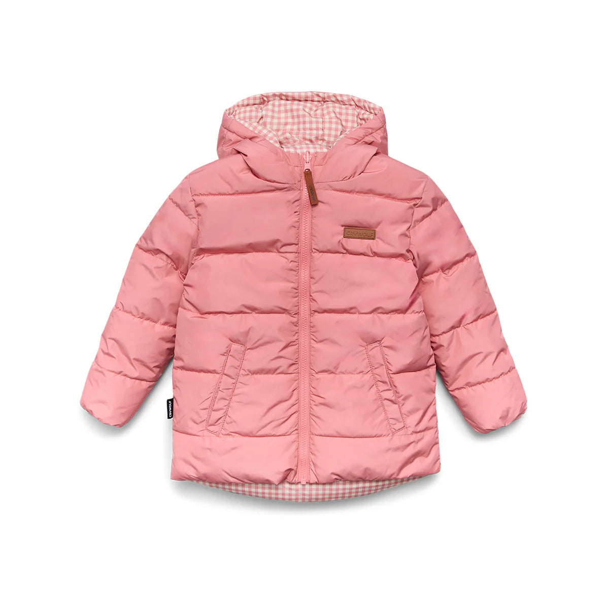 Crywolf - Reversible Eco-Puffer - Rose Gingham