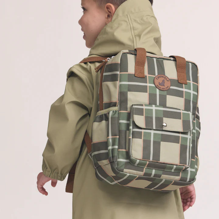 Crywolf - Mini Backpack- Field Plaid