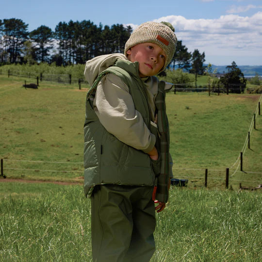 Crywolf - Reversible Eco-Vest - Field Plaid