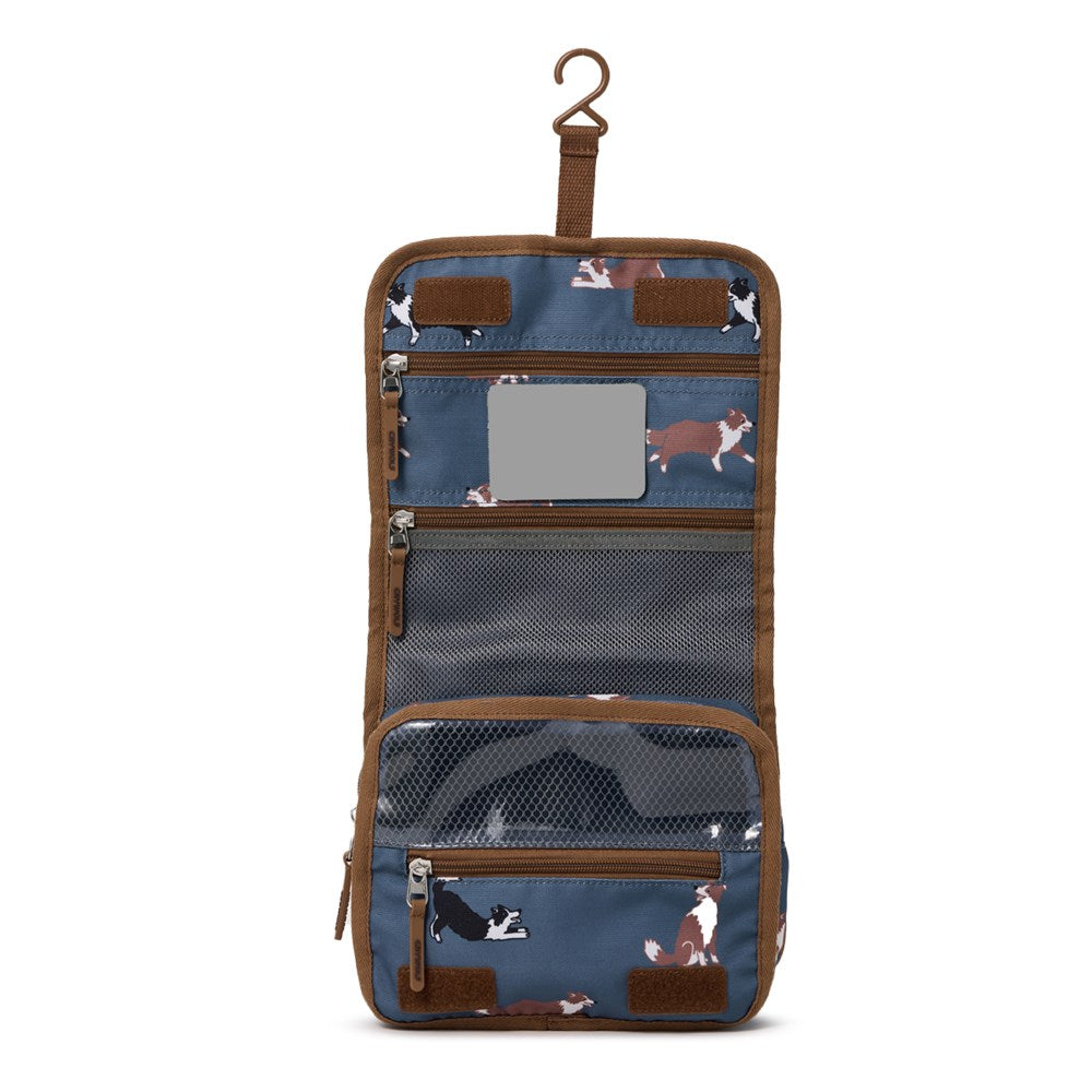 Crywolf - Hanging Toiletry Bag - Collies