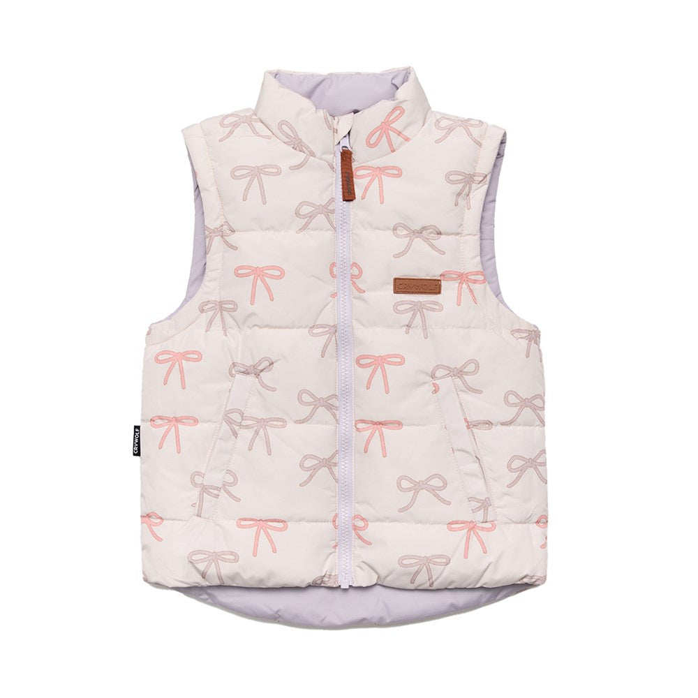 Crywolf - Reversible Eco-Vest - Bows