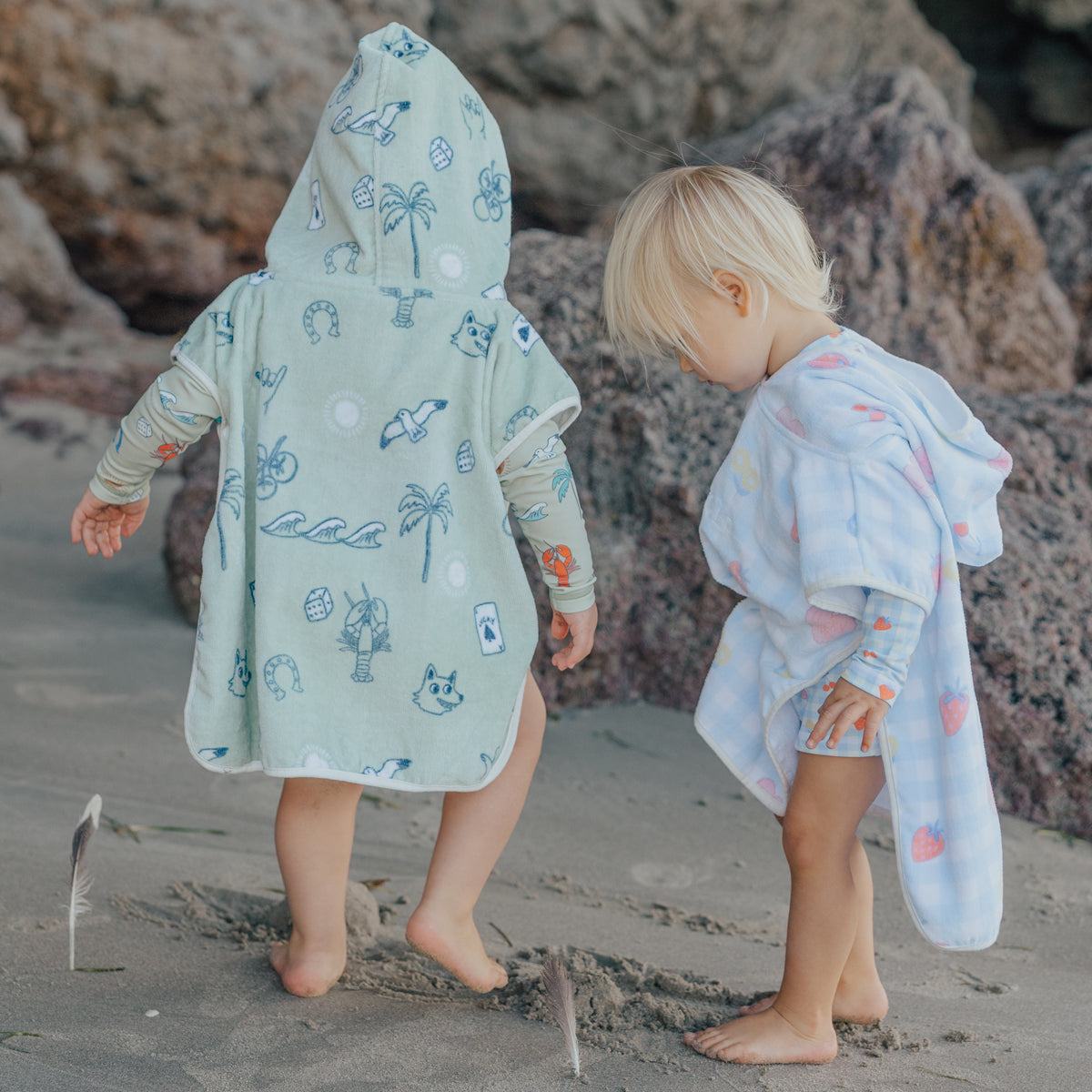 Crywolf - Baby Hooded Towel - Lucky Days