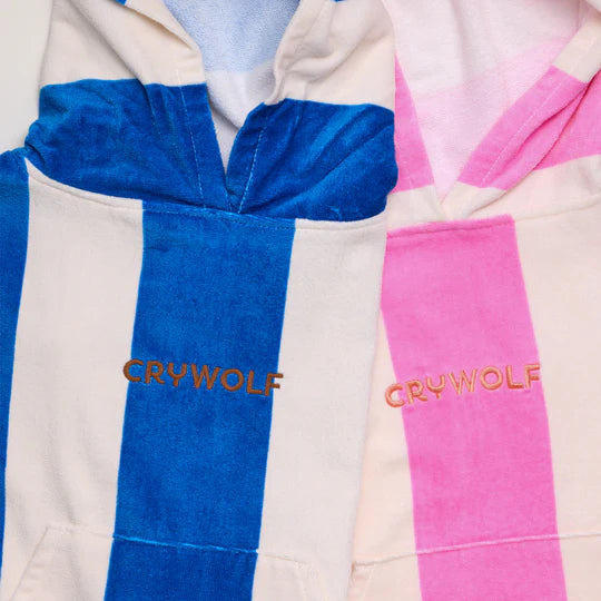 Crywolf - Hooded Towel - Deep Sea Blue