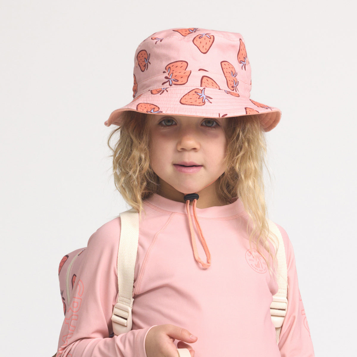 Crywolf - Reversible Bucket Hat - Strawberry Splash
