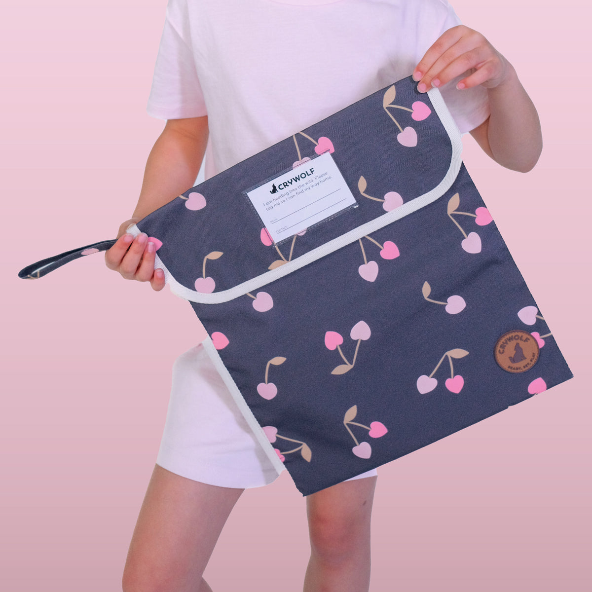 Crywolf - Book Bag - Cherry Hearts