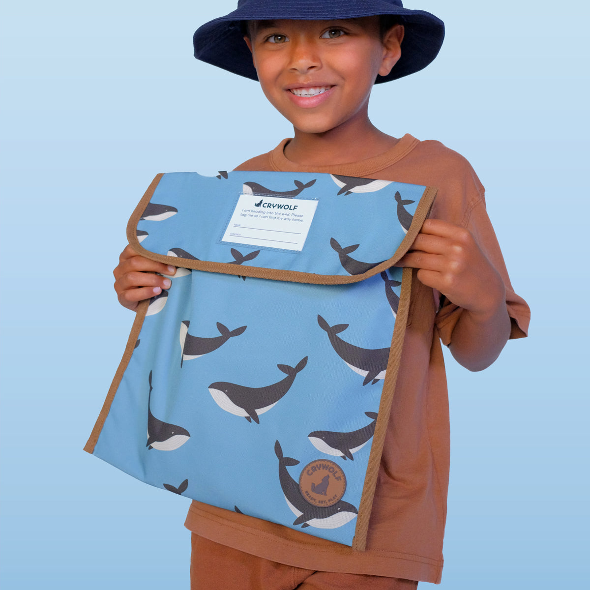 Crywolf - Book Bag - Whale Trail