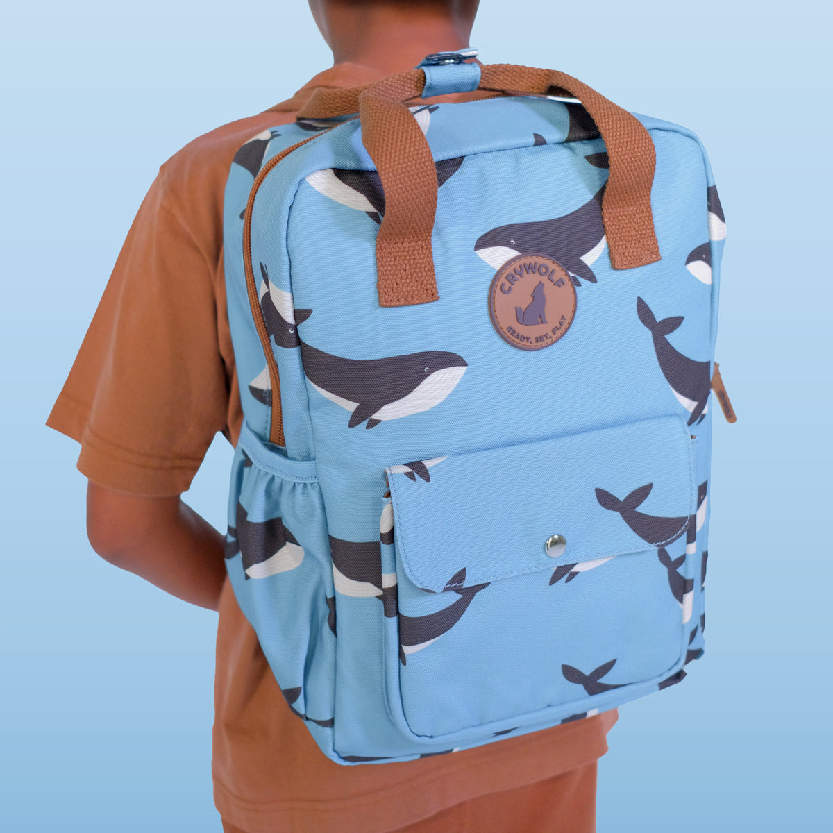 Crywolf - Mini Backpack - Whale Trail