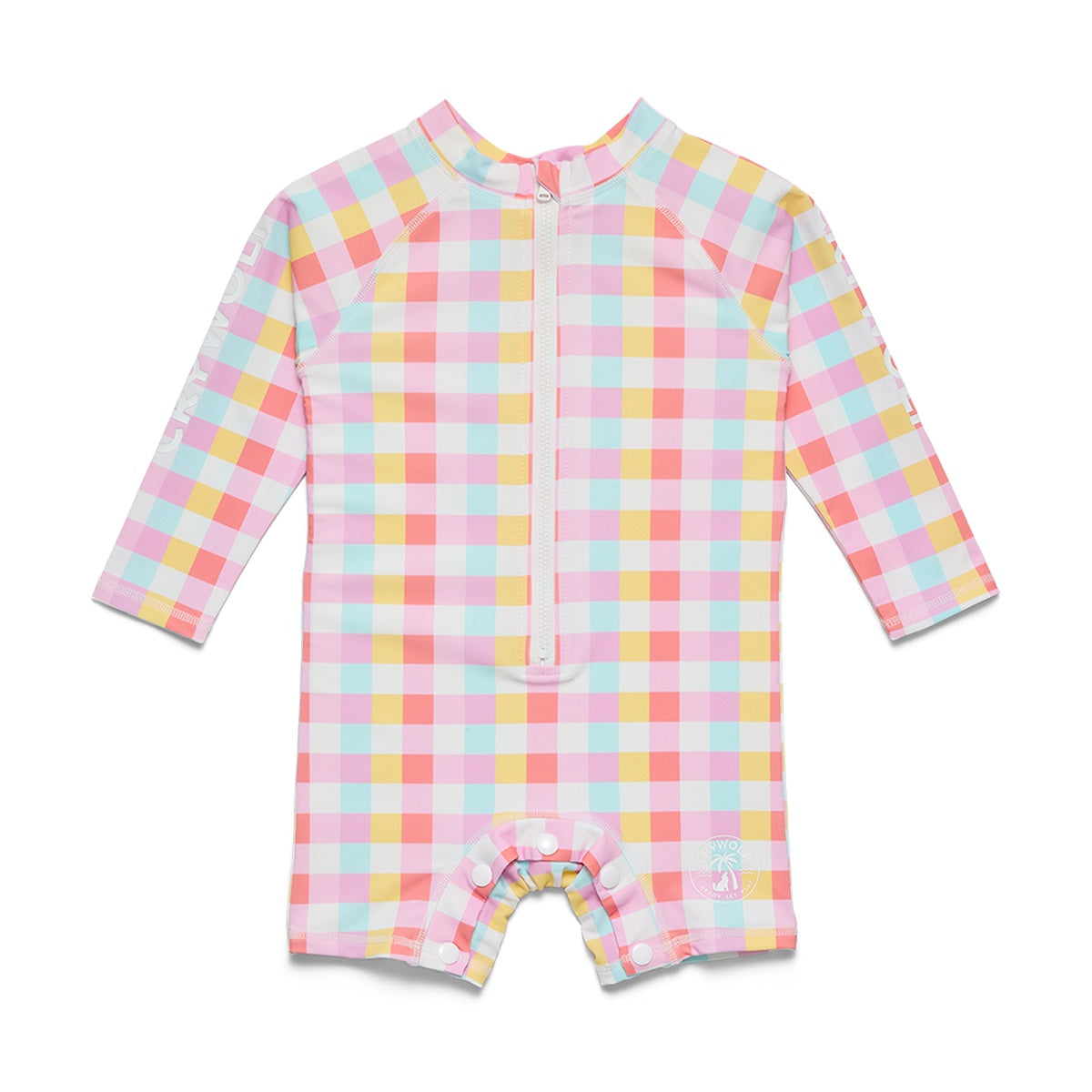 Crywolf - Baby Rash Suit - Pop Gingham