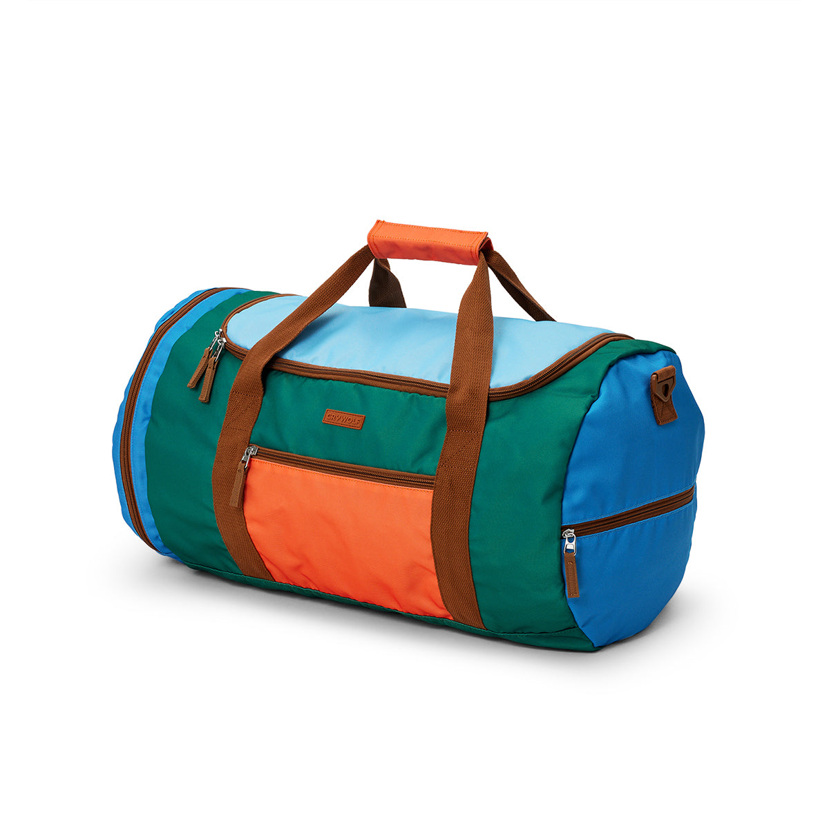 Crywolf - Packable Duffel Bag - Seaside Colourblock