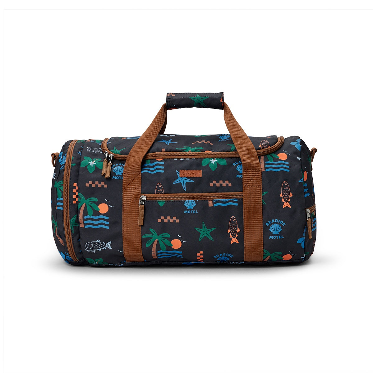 Crywolf - Packable Duffel Bag - Seaside Motel
