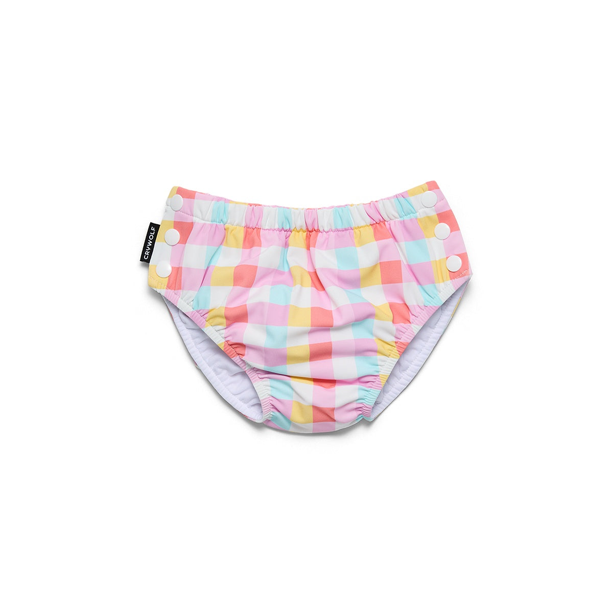 Crywolf - Reusable Swim Nappy - Pop Gingham