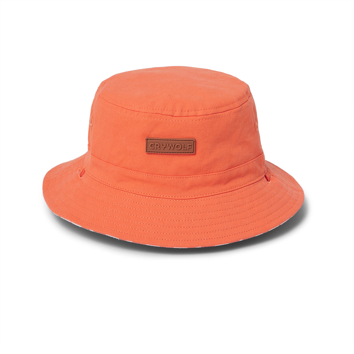Crywolf - Reversible Bucket Hat - Sunset Check