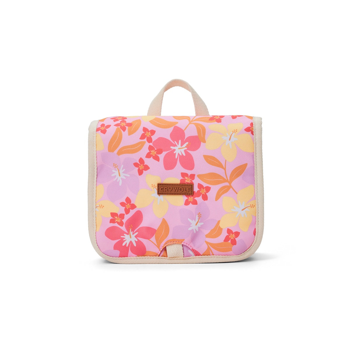 Crywolf - Hanging Toiletry Bag - Hibiscus Daze